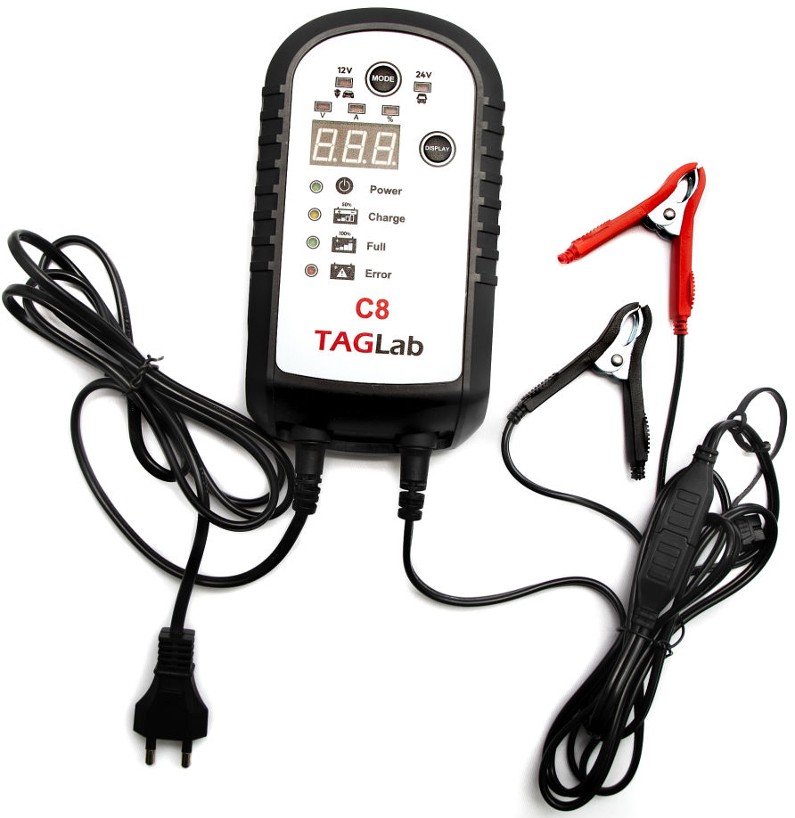 C8 Battery Charger - 12V/24V